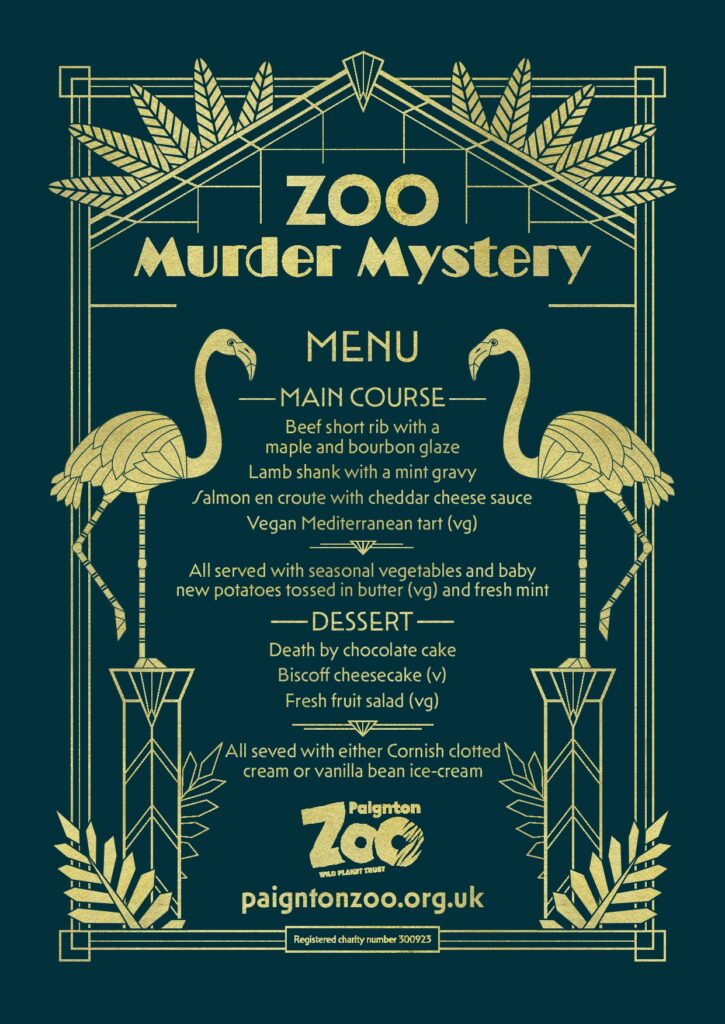 Murder Mystery 2025 Food Menu page 0001