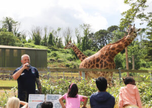 Ranger talks and feed times at Paignton Zoo